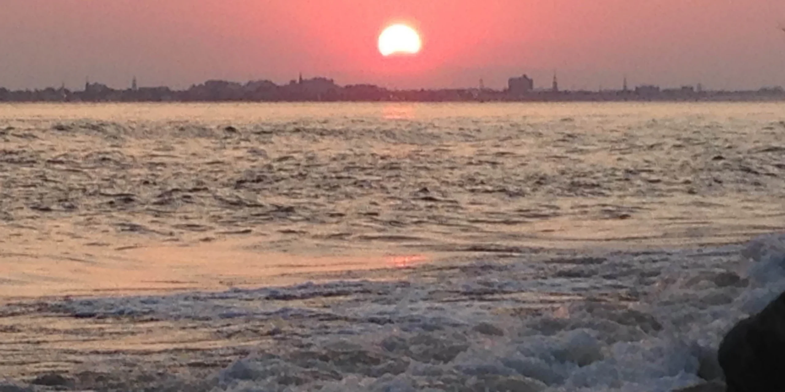 Charleston Residential Landscape Design - Sunset from Sullivan's Island