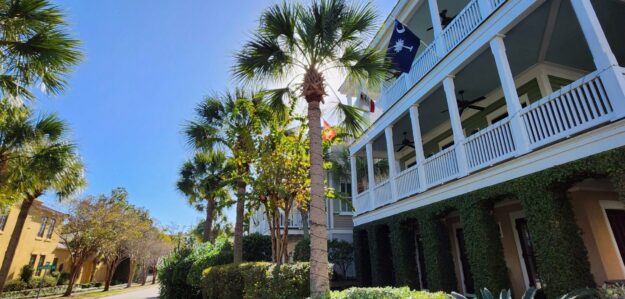 Mt. Pleasant landscape design is exemplified in the I'On neighborhood.