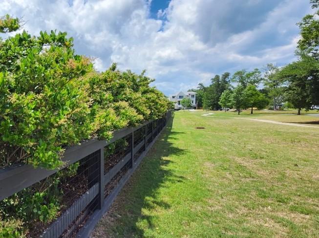 Mt. Pleasant Landscape Design hogwire fence